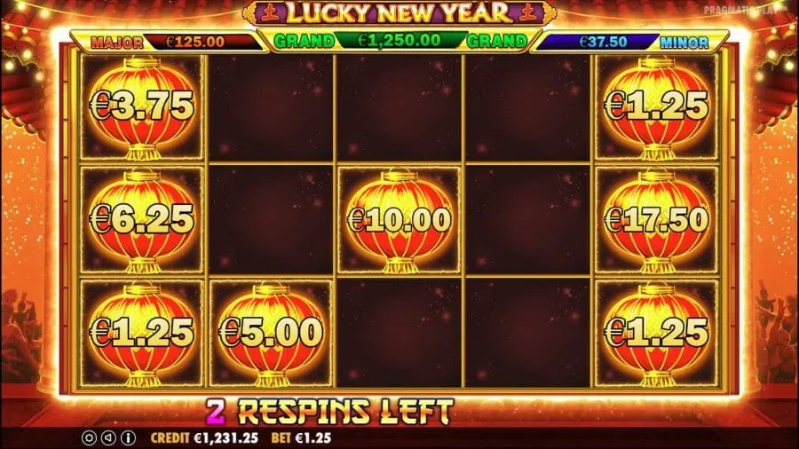 lucky new year pragmatic play spilleautomat