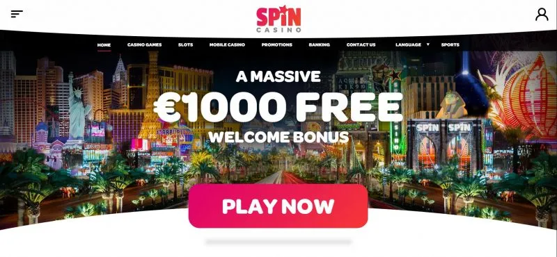 Skjermbilde Spin Casino Slot Review Online Casino Spilleautomater Spilleautomat Live Casino Sport