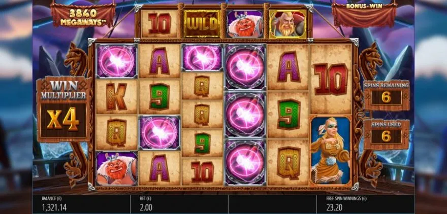 Vikings Unleashed Megaways Blueprint Gaming Slot Review Omtale Norske Spilleautomater Spilleautomat Online Casino