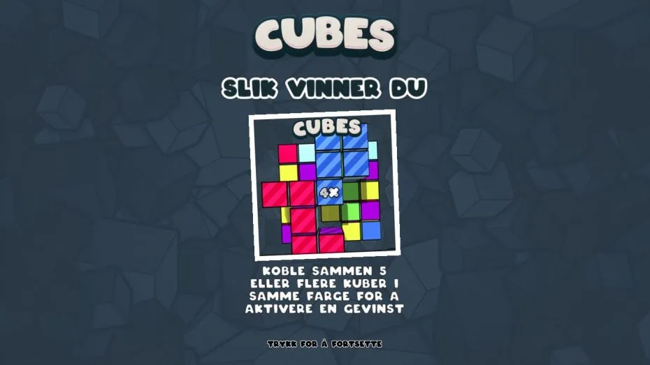 Cubes Hacksaw Gaming Gevinst