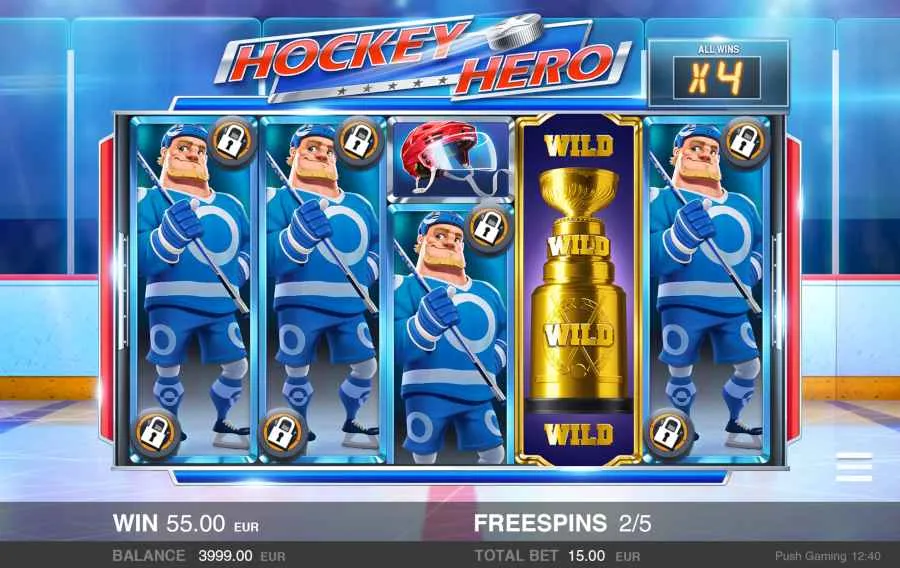 Hockey Hero push gaming spilleautomater