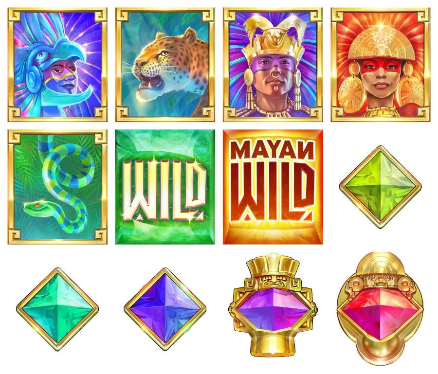 mayan wild symboler spilleautomater
