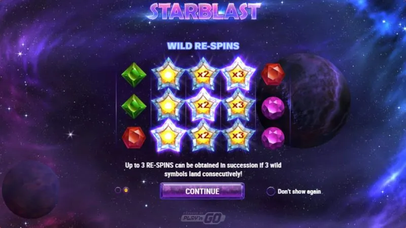 Starblast Play N Go Free Spins Online Casino Spilleautomat Spilleautomater