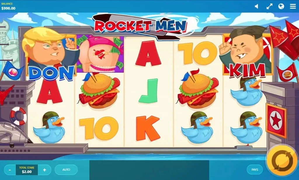 rocket men spilleautomat