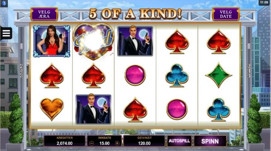 DreamDate spilleautomat casino