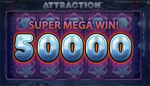 Attraction Wilds Super Mega Win