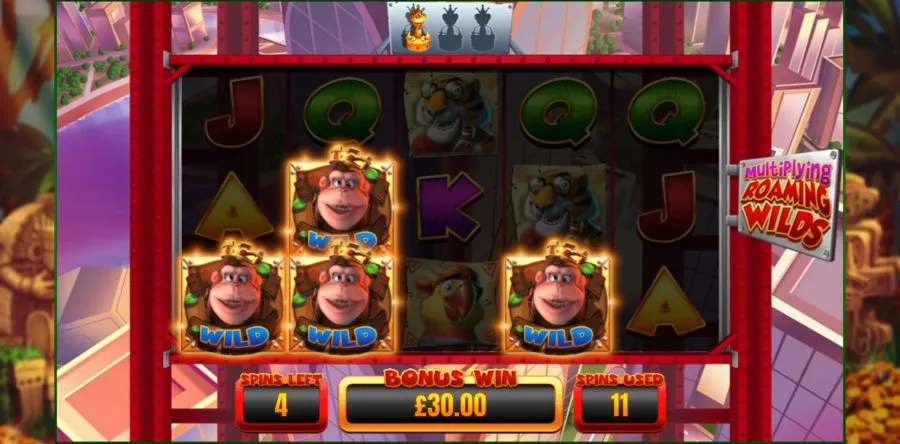King Kong Cash Blueprint Gaming Norske Spilleautomater freespins free spins online casino slot review omtale