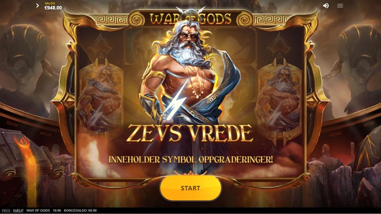 war of gods Zevs