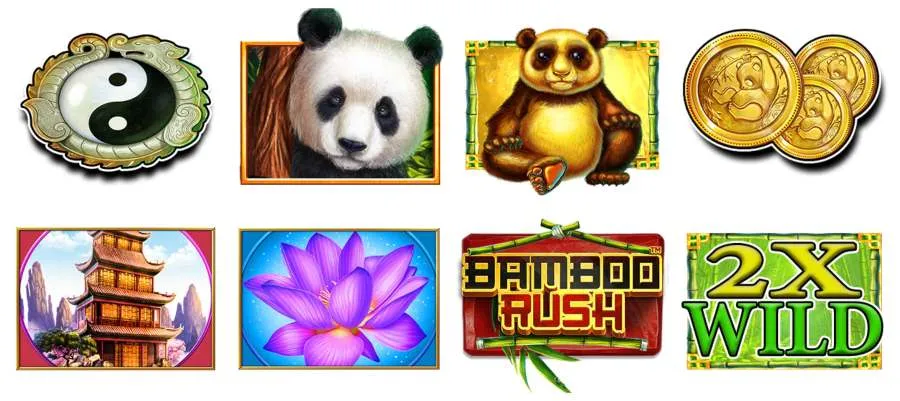 bamboo rush symboler