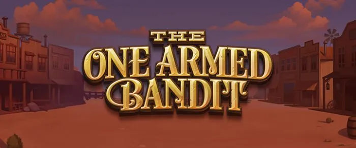 one armed bandit banner