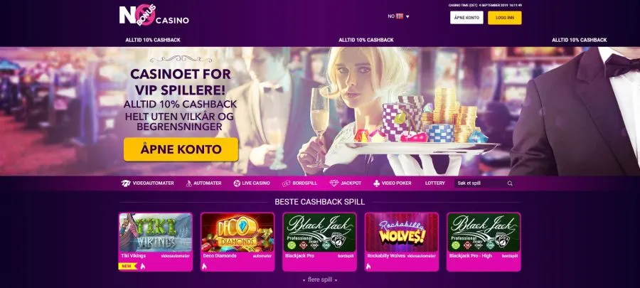 No Bonus Casino Screenshot