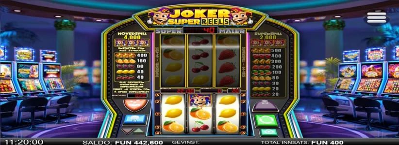 Joker Super Reels - Spilleautomat