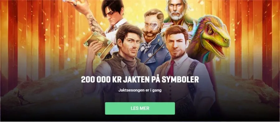 Guts Casino 200 000 kr Jakt på Symboler Casino Kampanje