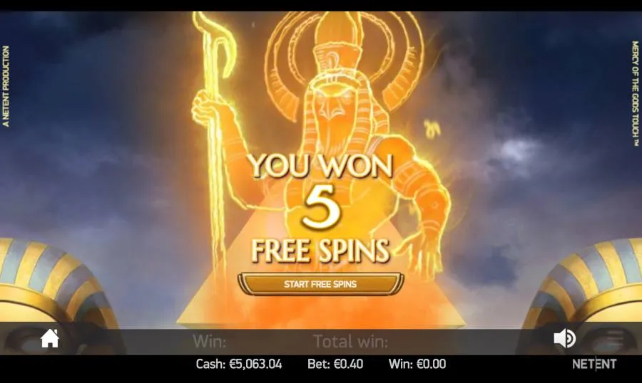 mercy of the gods free spins spilleautomater