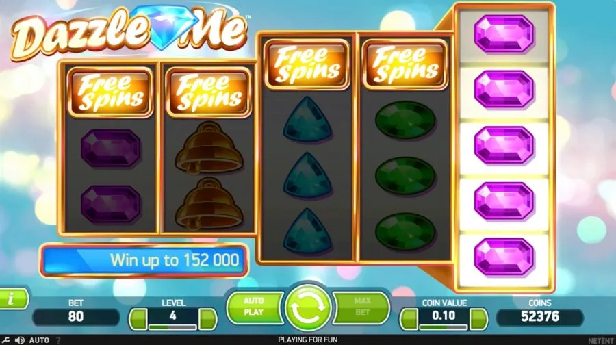 Dazzle Me NetEnt Slot Review Spilleautomat Omtale Freespins Trigger Norske Spilleautomater Gratis spins free spin online casino