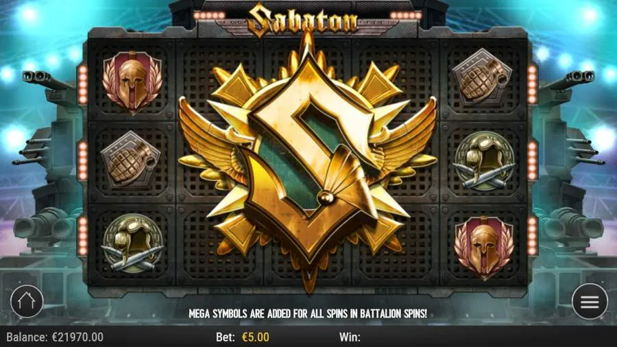 sabaton play n go free spins spilleautomater