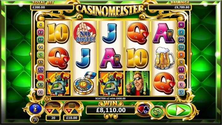Casinomeister NextGen Gaming Screenshot