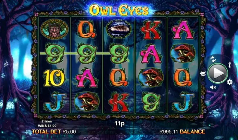 Owl Eyes NextGen Gaming Symbols