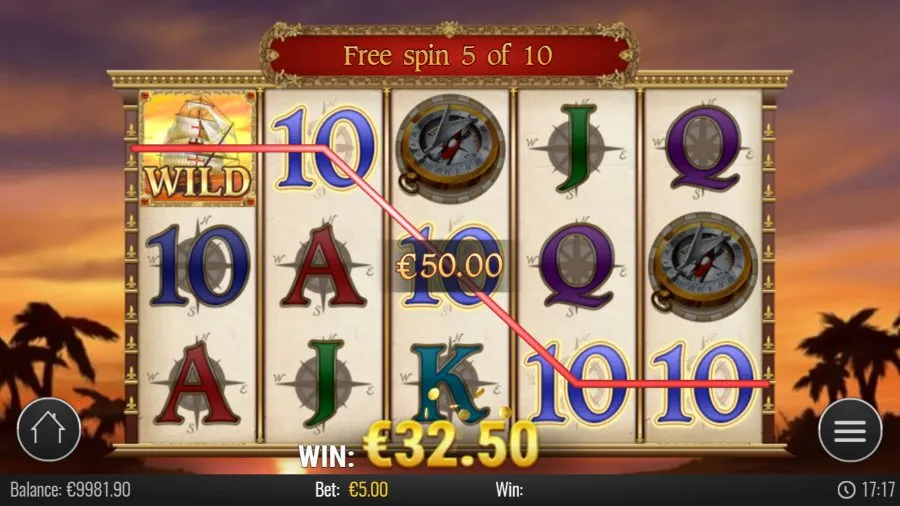 sails of gold freespins