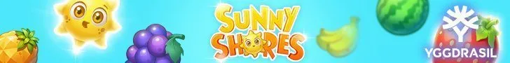 sunny shores spilleautomater yggdrasil