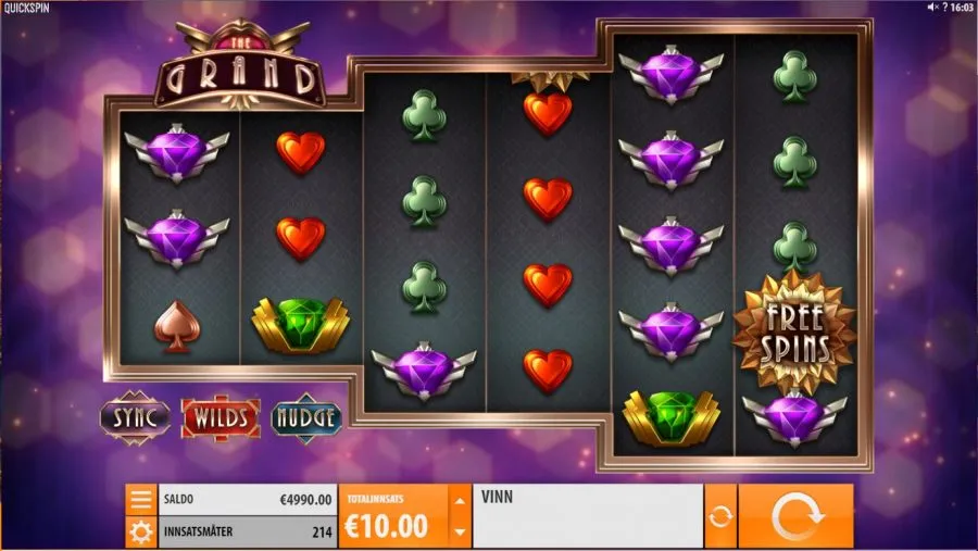 The Grand Slot Quickspin Online Casino Norske Spille Automater Spilleautomat Spilleautomater