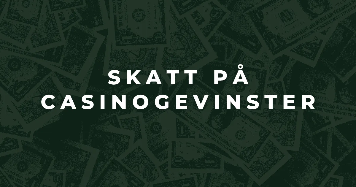 skatt på casinogevinster