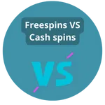 Freespins vs cash spins