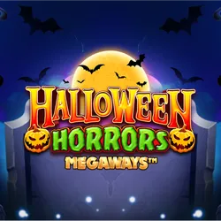 Logo image for halloween horrors megaways