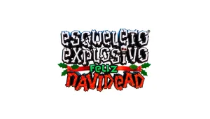 Esqueleto Explosivo Feliz Navidead