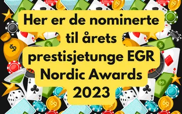Her er de nominerte til årets prestisjetunge EGR Nordic Awards 2023