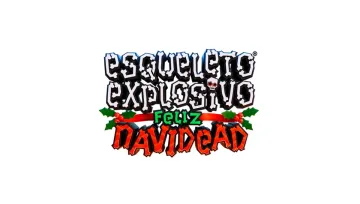 Esqueleto Explosivo Feliz Navidead