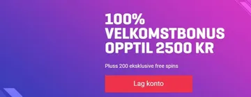 Guts gir deg en eksklusiv og ekstra god velkomstbonus!
