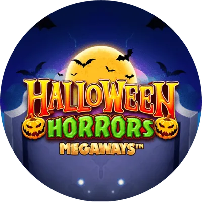 halloween horrors megaways logo