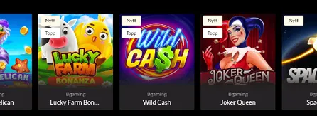 Spillutvalg hos Premier Casino