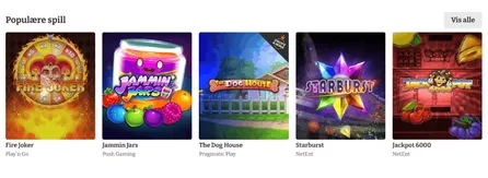 Spill hos Lucky spins casino norge