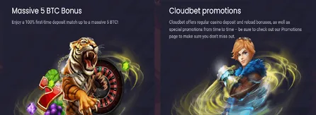 Cloudbet casinobonus