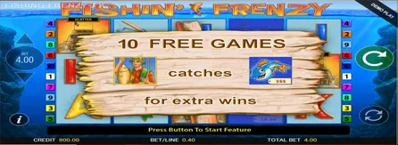 Fishin Frenzy Jacpot King - Bonus