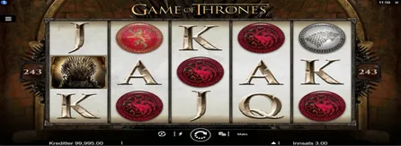 Game of Thrones - Spilleautomat
