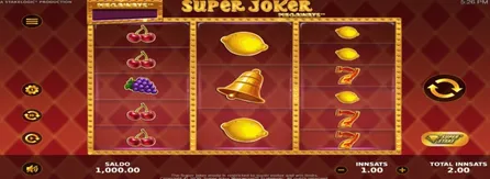 Super Joker Megaways - Spill