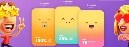 Emojino casino - Velkomstbonus