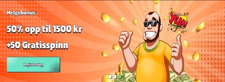 Spinsbro casino helgebonus