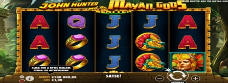 John Hunter and the Mayan Gods - Spilleautomat