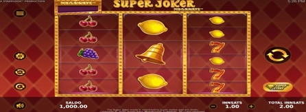 Super Joker Megaways - Spill