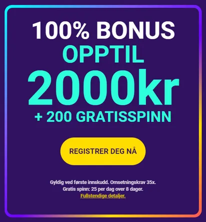 Velkomstbonus hos Slotbox Casino