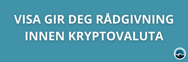 Visa gir deg rådgivning innen kryptovalutaer