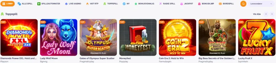 boho casino norge spill