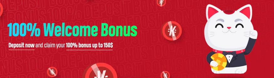 Velkomstbonus hos Kineko casino