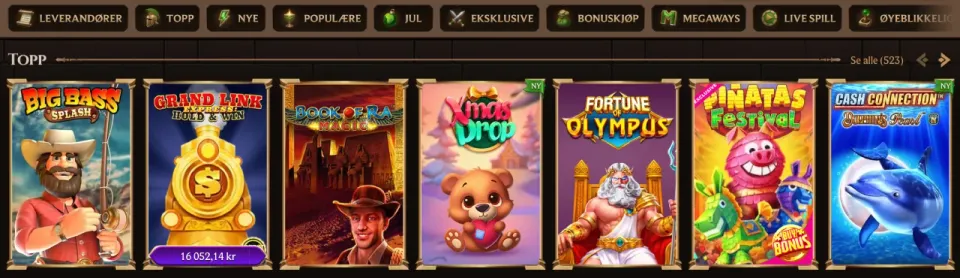 lanista casino norge spill