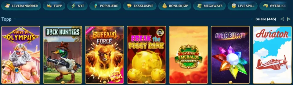 aquawin casino norge spill