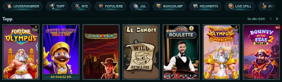 ragnaro casino norge spill